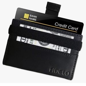 Fidelo Minimalist Wallet Credit Card Holder